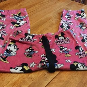 3 for $10 pink super soft Minnie Mouse sleep pants